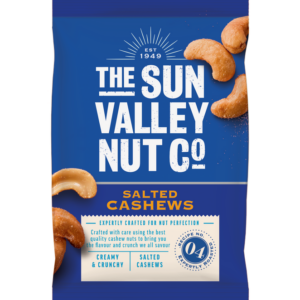Sun Valley Salted Cashews Pub Card 30g
