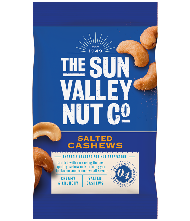 Sun Valley Salted Cashews Pub Card (12x30g)