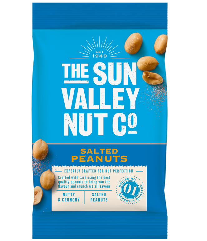 Sun Valley Salted Peanuts Pub Card (24x50g)