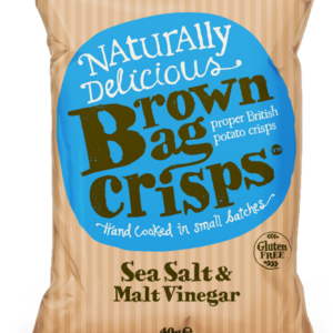Brown Bag Sea Salt & Malt Vinegar (20x40g)