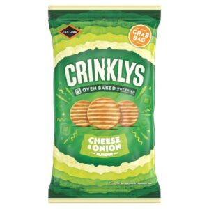 Cheese & Onion Mini Cheddar Crinklys (30x45g)
