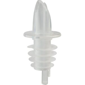 Translucent Economy Freeflow Plastic Pourer (x10)
