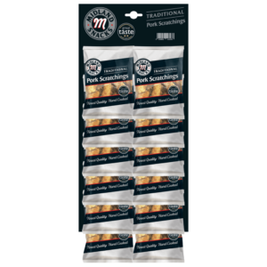 Midland Snacks Traditional Pork Scratchings (12x40g)