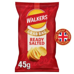 Walkers Ready Salted Crisps (32x45g)