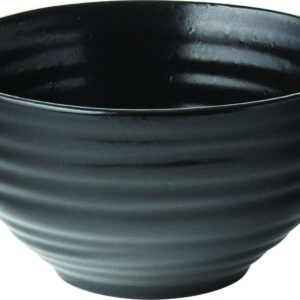Tribeca Ebony Rice Bowl 8.5oz (x6)