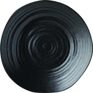 Tribeca Ebony Plate 8.25" (x6)