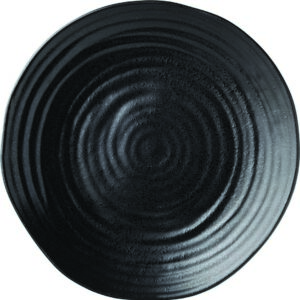Tribeca Ebony Plate 11" (x6)