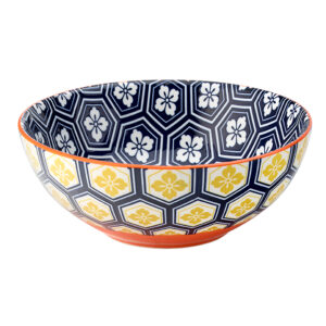 Cadiz Blue & Orange Bowl 6.3" (x6)