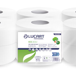 Mini Jumbo Toilet Roll 200Mtr 3" Core (x12)