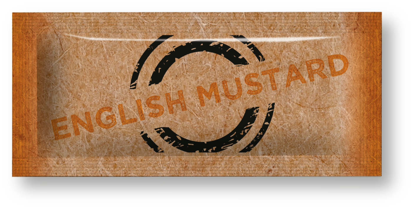 English Mustard Sachets (300x5g)