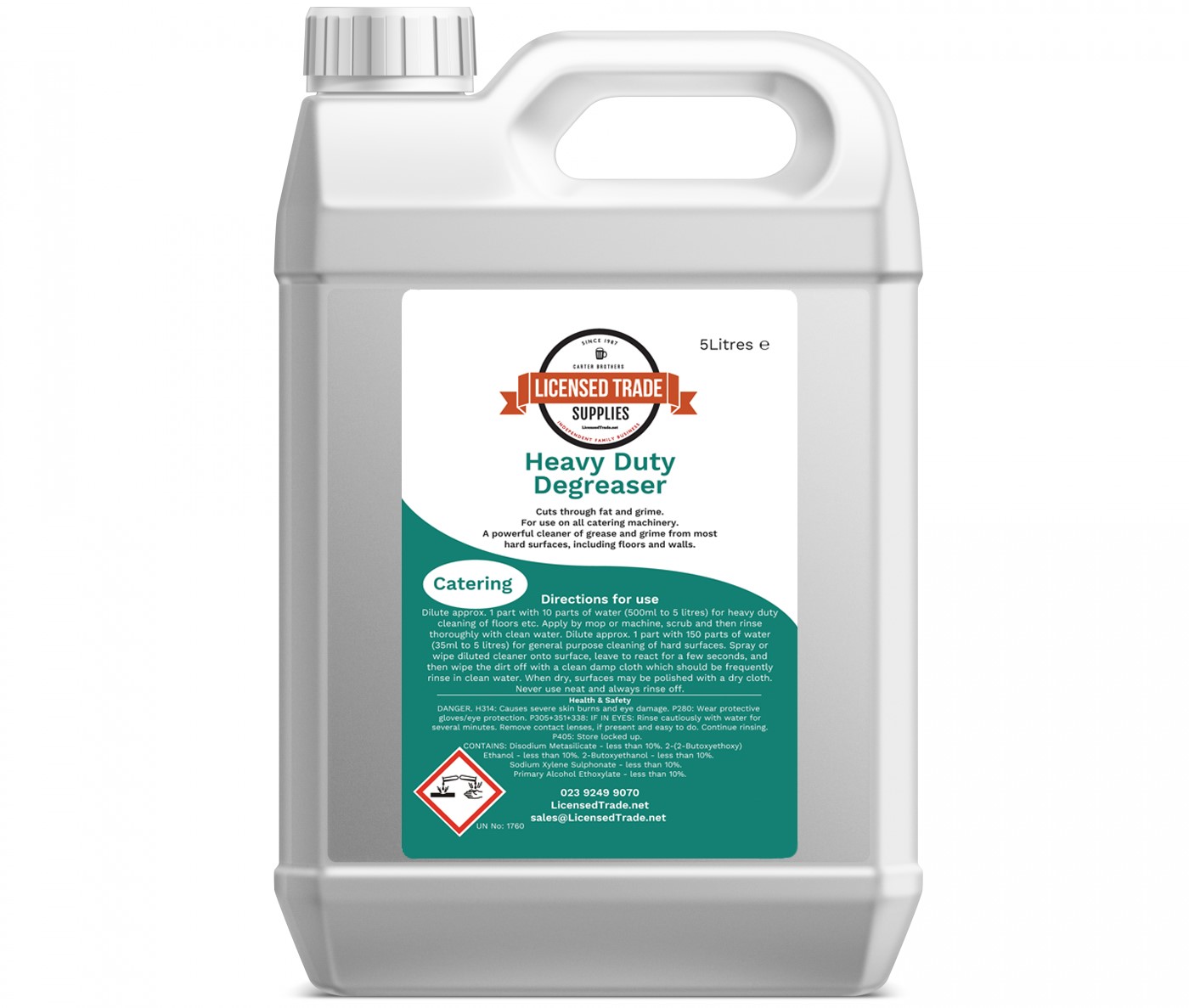 Heavy Duty Degreaser (5Ltr)