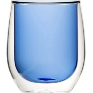 Double Wall Water Blue 9.7oz (x6)