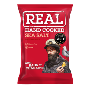 REAL Sea Salted Crisps (24x35g)