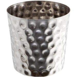 Contemporary Hammered Serving Cup