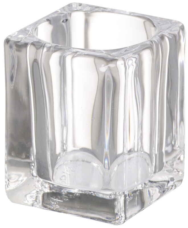 ReLight® Square Glass Candle Holder (2x6)