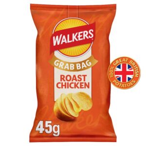 Walkers Roast Chicken Crisps (32x45g)
