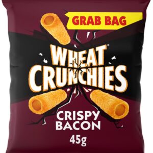 Wheat Crunchies Crispy Bacon Grab Bag 45g (32 Pack)