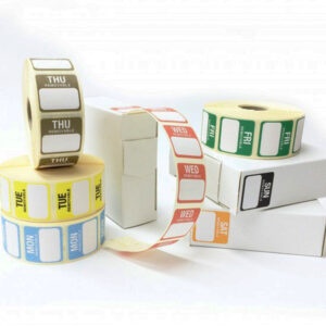 Full Set of Day Dot Food Labels
