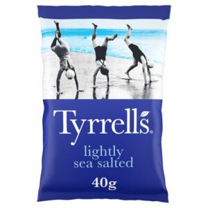 Tyrrells Lightly Sea Salted (24x40g)