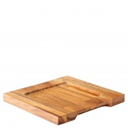 7.5 x 7.5" Wooden Base/Stand (x6)
