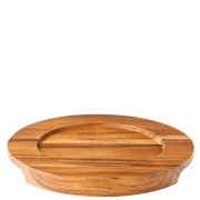 7.5" Round Wooden Board (x6)