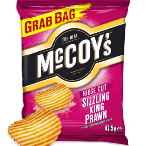 McCoy's Sizzling King Prawn Crisps 47.5g