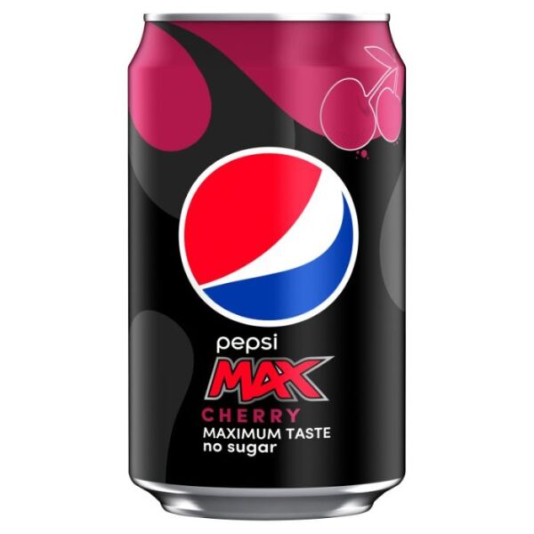 Pepsi Max Cherry Can (24x330ml)