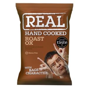 REAL Roast Ox Crisps (24x35g)