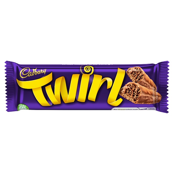 Cadbury Twirl Chocolate Bar (48x43g)
