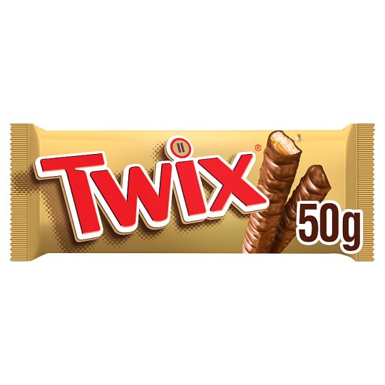 Twix Chocolate Biscuits Twin Bars (24x50g)