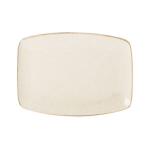 Oatmeal Rectangular Plate 27cm (x6)