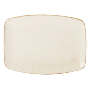 Oatmeal Rectangular Plate 32cm (x6)