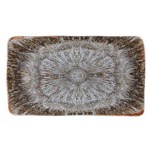 Iris Rectangular Plate 37cm/14.5" (x6)