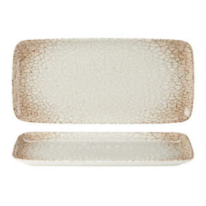 Scorched Rect Platter 34 x 16cm 13.5 x 6.25" (x6)