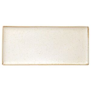 Oatmeal Rectangular Platter 35x15.5cm/13.75"x6" (x6)