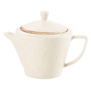 Oatmeal Conic Tea Pot 50cl/18oz (x6)
