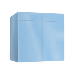 40cm Pop In Airlaid 8 Fold Baby Blue Napkins (x500)