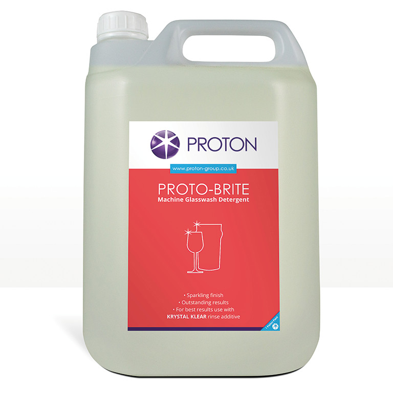 Proto-Brite Glasswash Detergent (5Ltr)