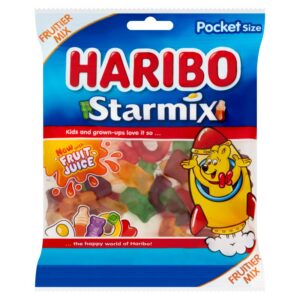 Haribo Starmix Pocket Size Bag 90g (x24)