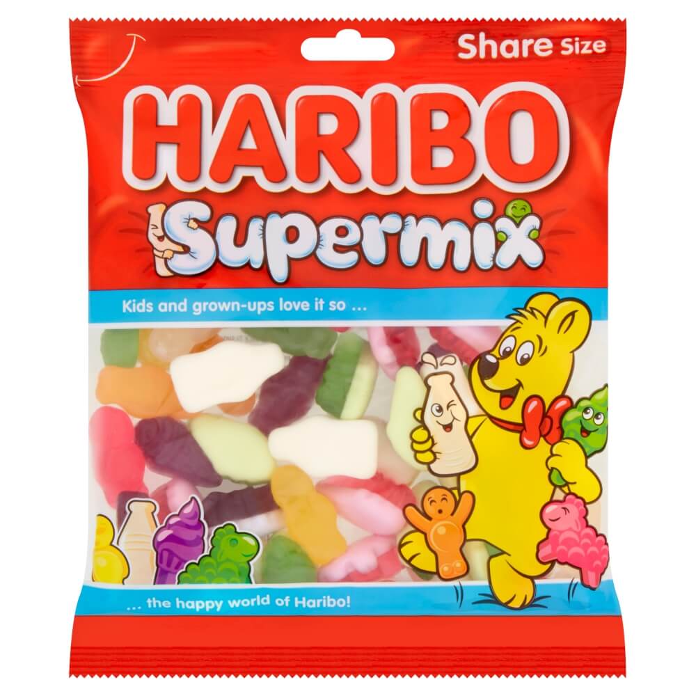 Haribo Supermix Share Size Bag (12x160g)
