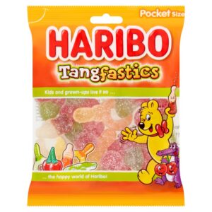 Haribo Tangfastics Pocket Size Bag 90g (x24)