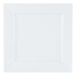Flat Square Plate 21cm/8.25" (x6)