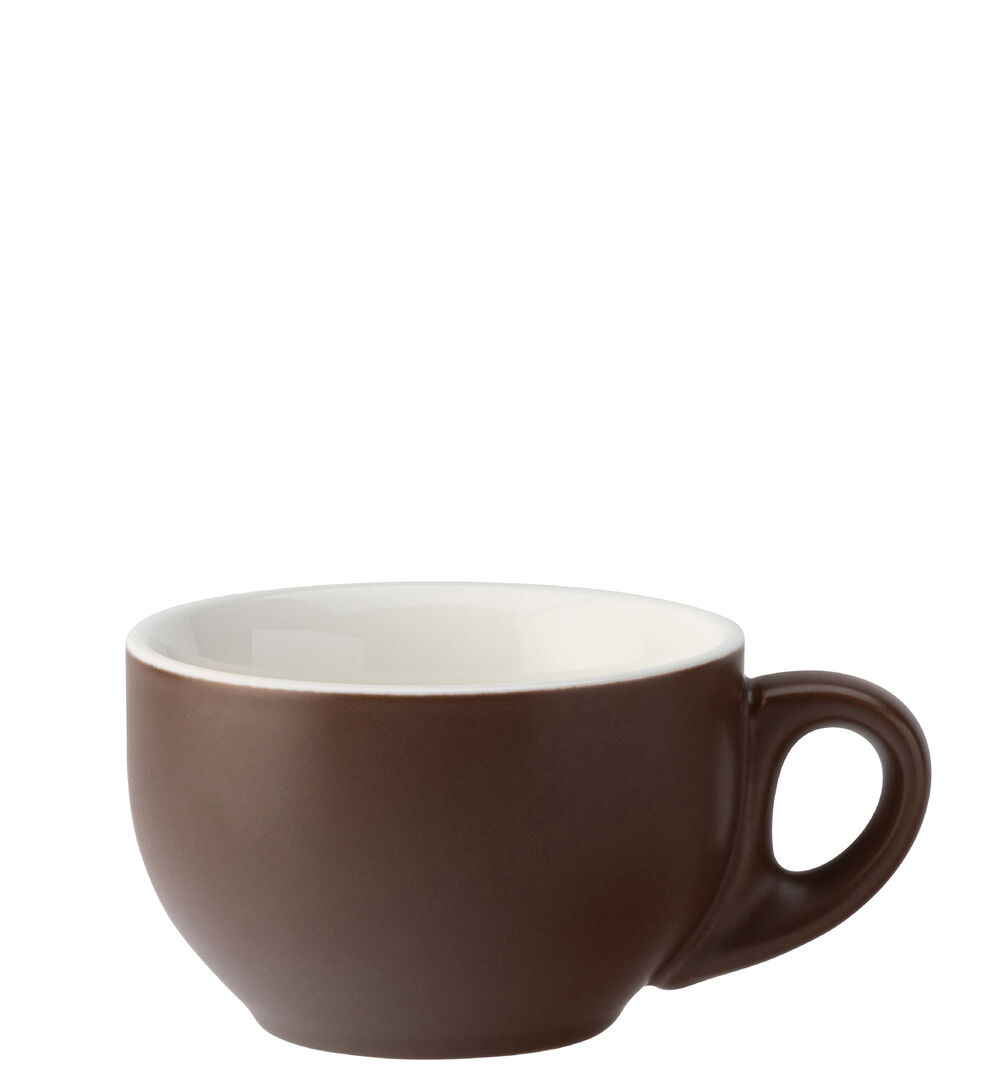 Barista Latte Matt Brown Cup 10oz (28cl) (x6)