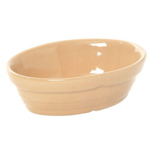 Porcelite Oval Baking Dish 14cm/5.5" (1) (x24)