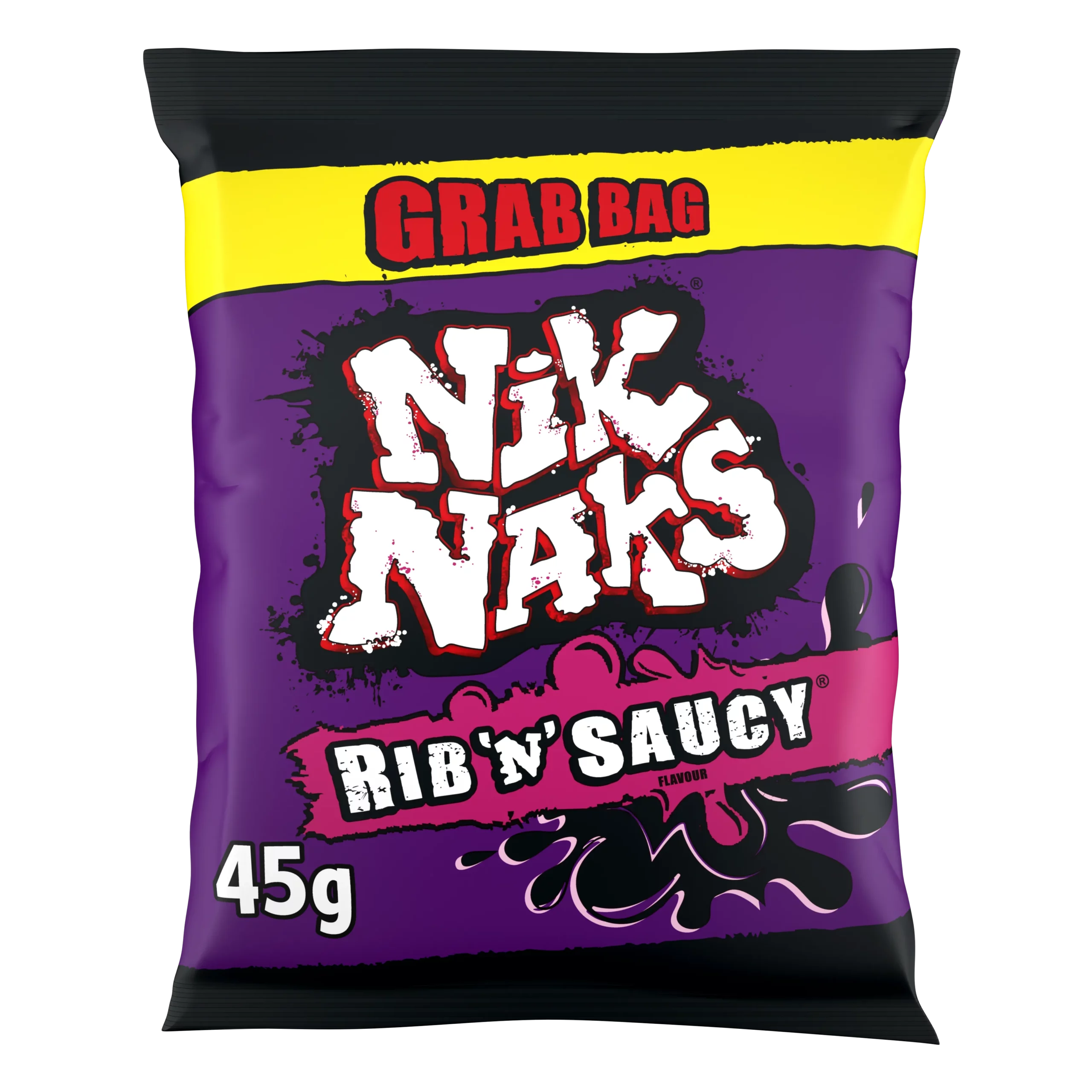 Nik Naks Rib 'N' Saucy Grab Bag (36x45g)