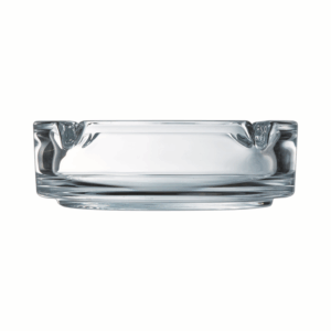 Ashtray Stackable Clear 4.25"/10.7cm (x6)