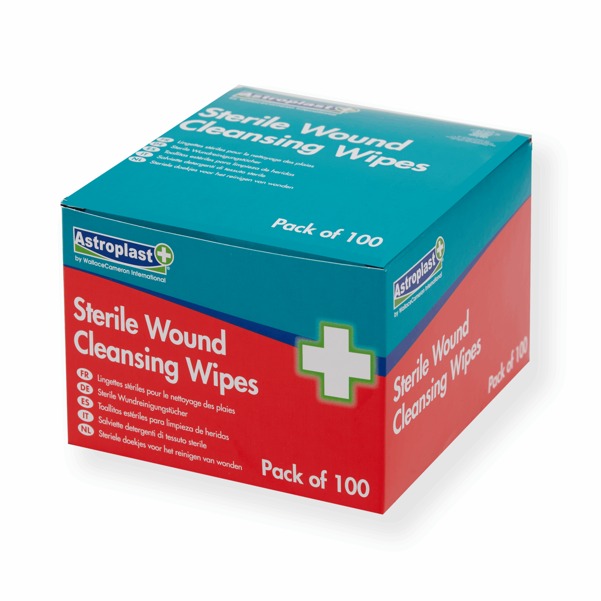 Sterile Saline Wipes (x100)
