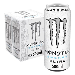 Monster Ultra White Energy Can (24x500ml)